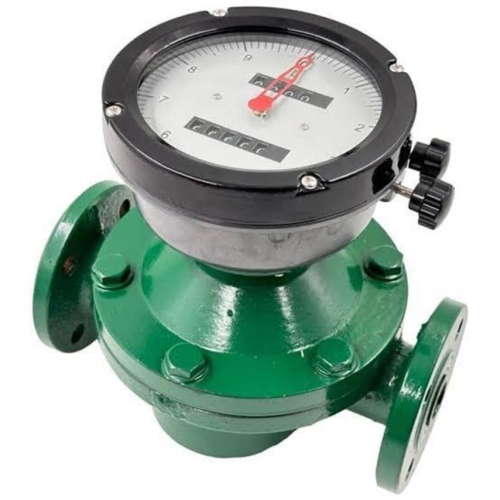 Flow meter Solar Flowmeter minyak 2inch Oval Gear Flow meter 2 inch