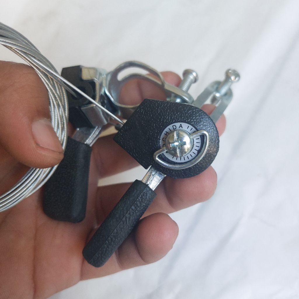 Shifter sepeda operan gigi sepeda 6/7 Speed Vintage MTB Federal Jadul