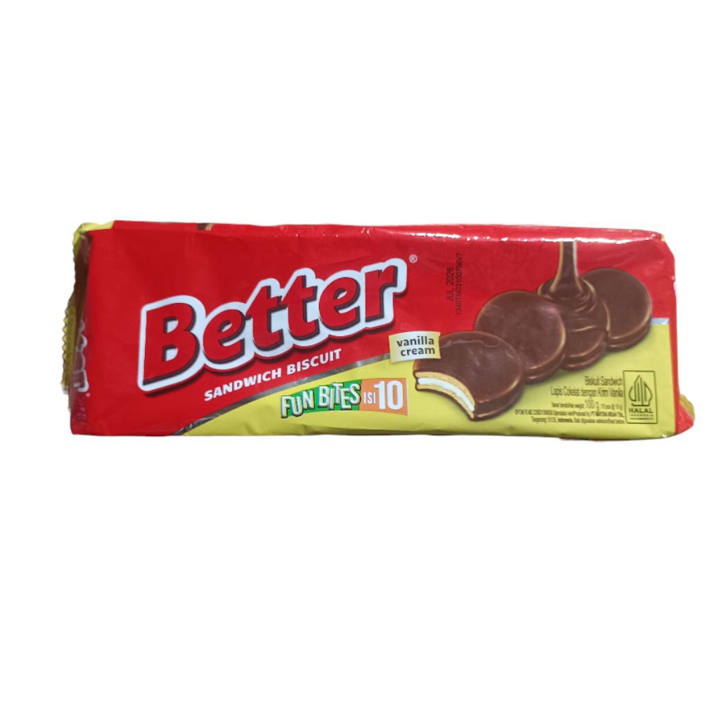 

Better Coklat Fun Bites 100gr Snack Cokelat Beter Isi 10 Ukuran Kecil