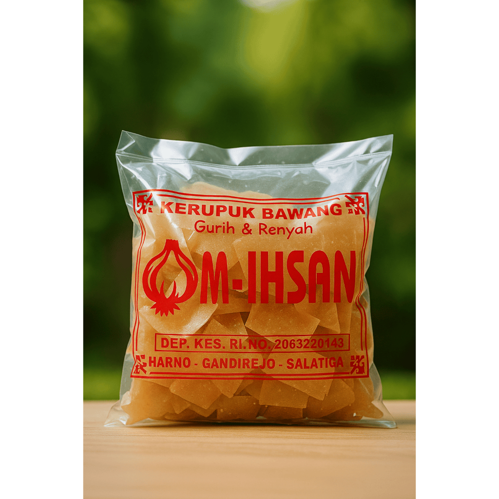 

Kerupuk Bawang Gurih Renyah M-IKHSAN – Pas untuk Santai, Nikmat Jadi Pelengkap Makan