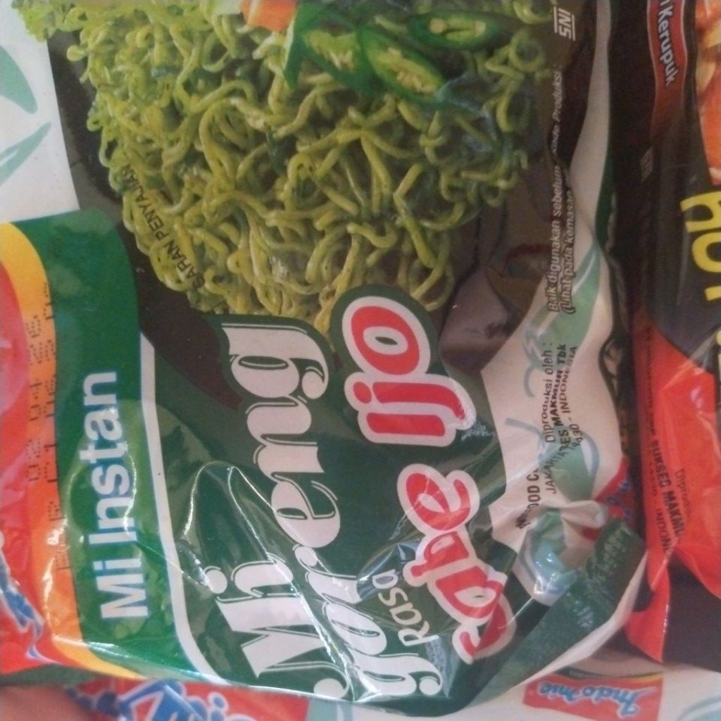 

indomie cabe ijo