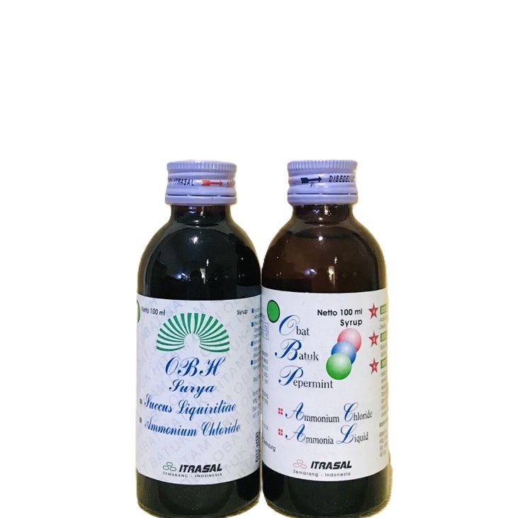 OBH INTRASAL OBAT BATU BERDAHAK SIRUP 100ML/OBAT BATUK SURYA/BATUK HITAM