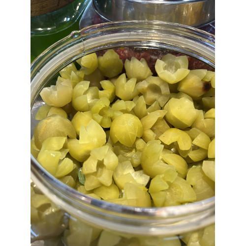 

manisan buah pala nayila snack pala manado 100%gula asli manis&segar manisan khas cianjur