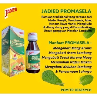 Madu Jadied Sehat Lambung Promasela Gold Untuk Maag Gerd