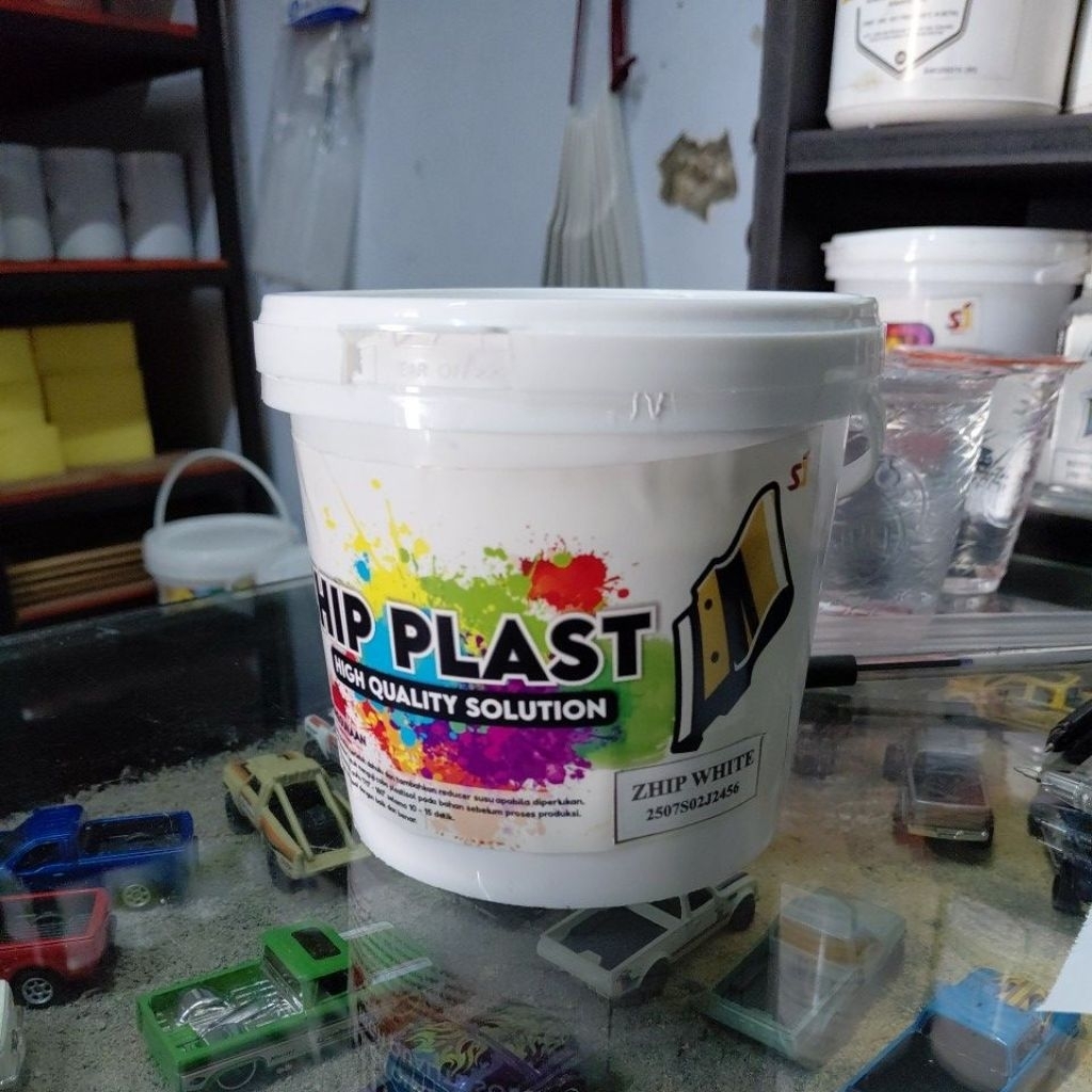 

Plastisol Zhipplast White Sablon Kaos