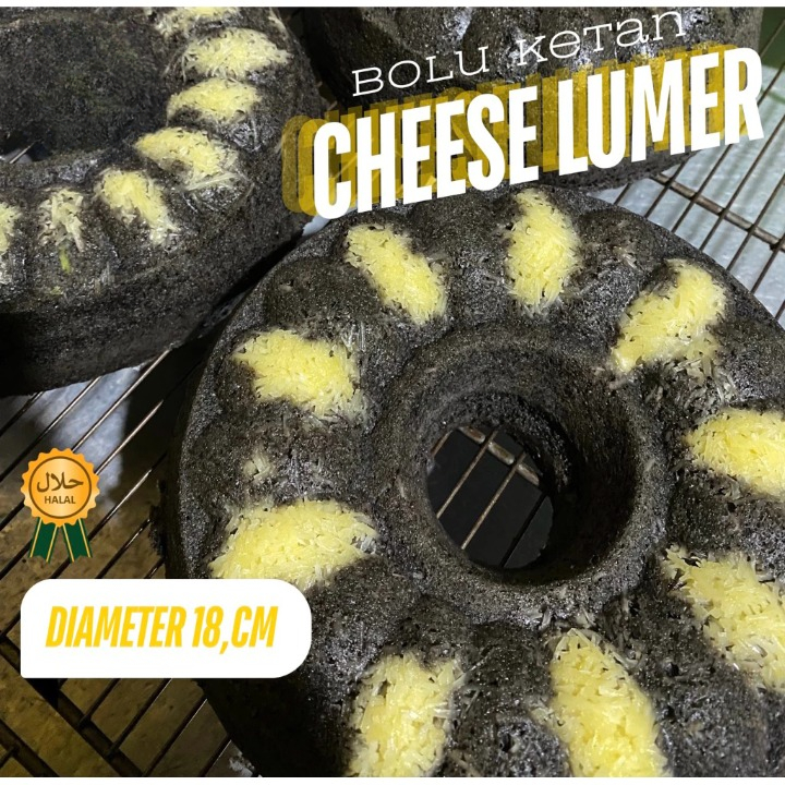 

Ketan Cheese Cake Lumer Bolu Ketan Hitam
