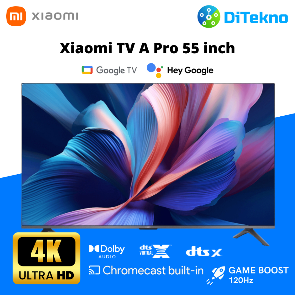 Xiaomi MI TV A Pro 2026 55 inch QLED 4K UHD Smart TV