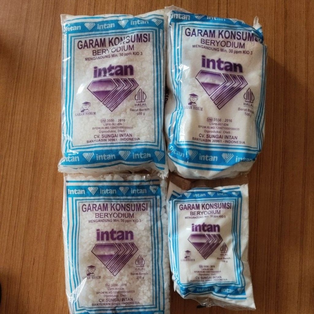 

Garam yodium/garam intan