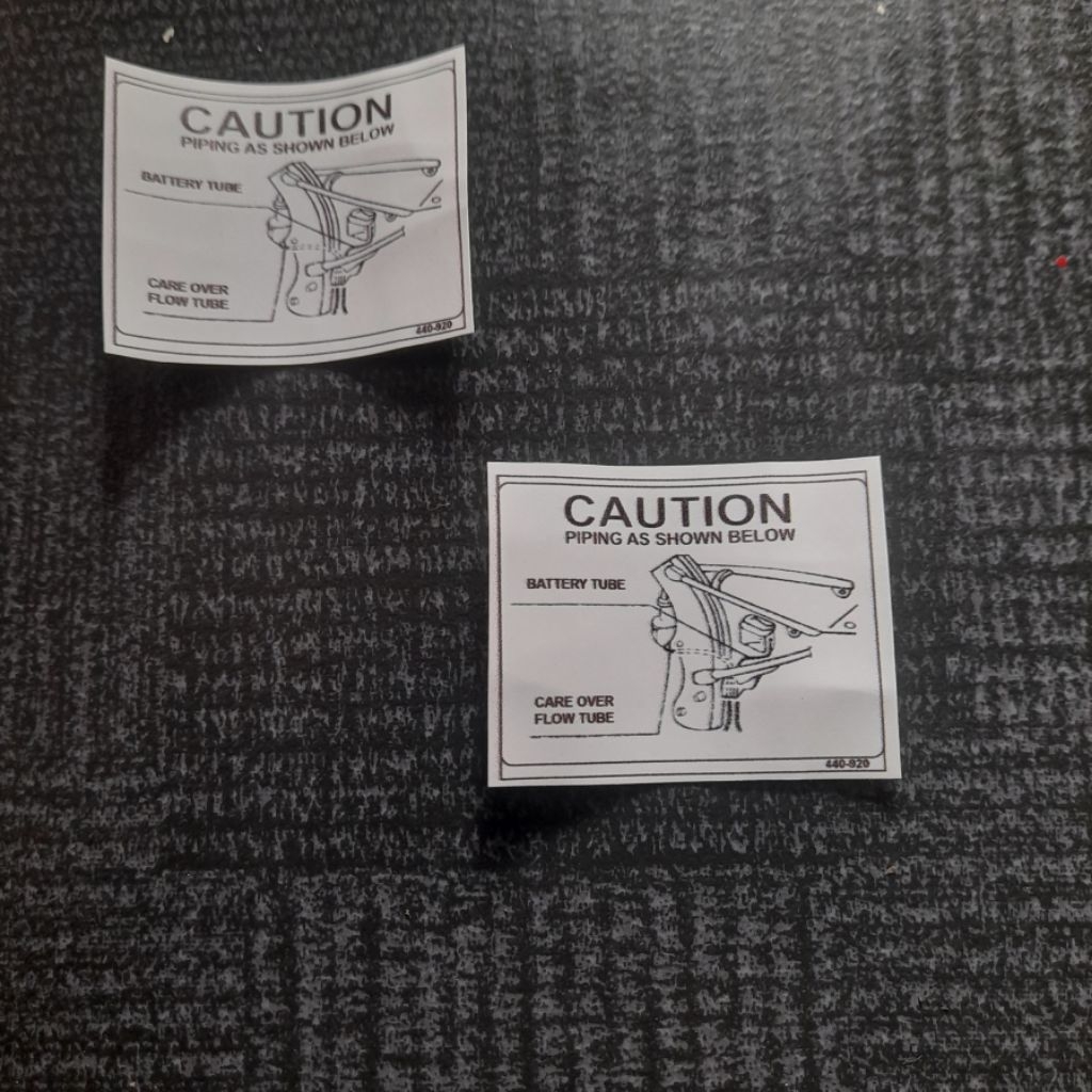 sticker rangka sticker motor rangka honda cb125s cb125se