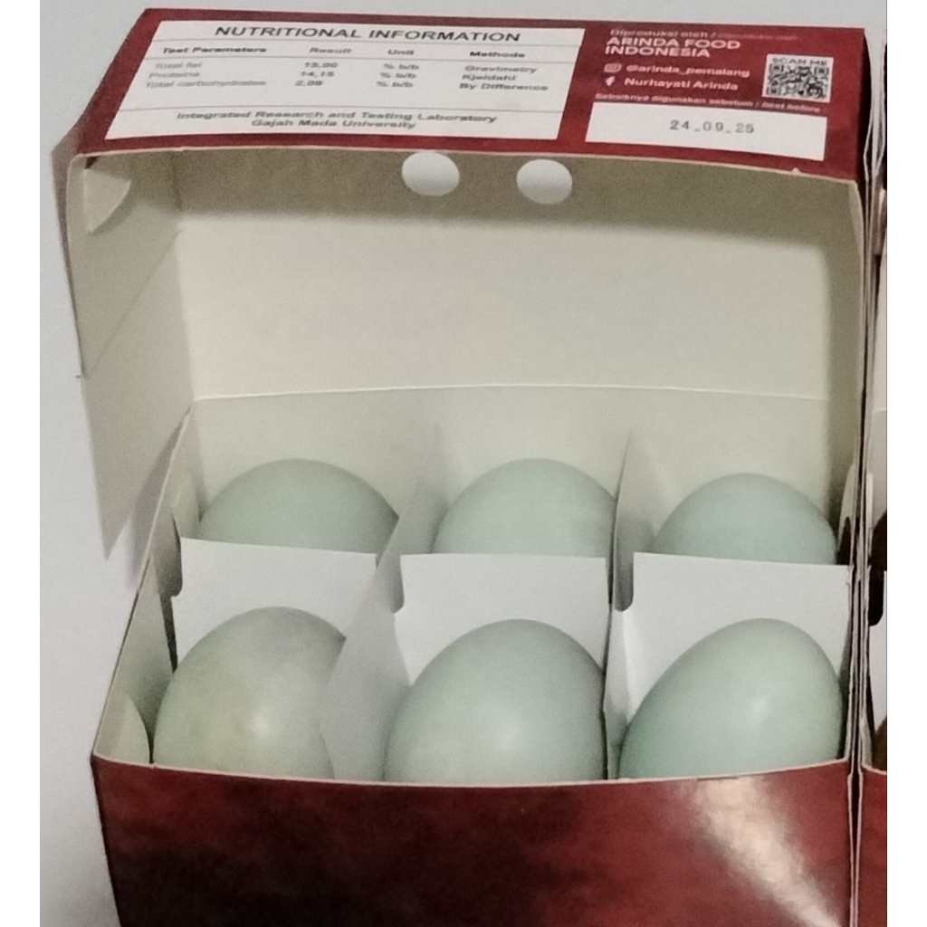 

ARINDA Telur Asin Oven