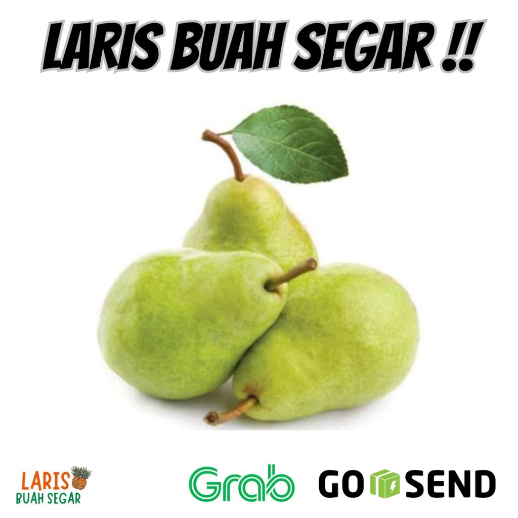 

BUAH PEAR PACKHAM / PEAR JAMBU / PIR HIJAU AUSTRALIA