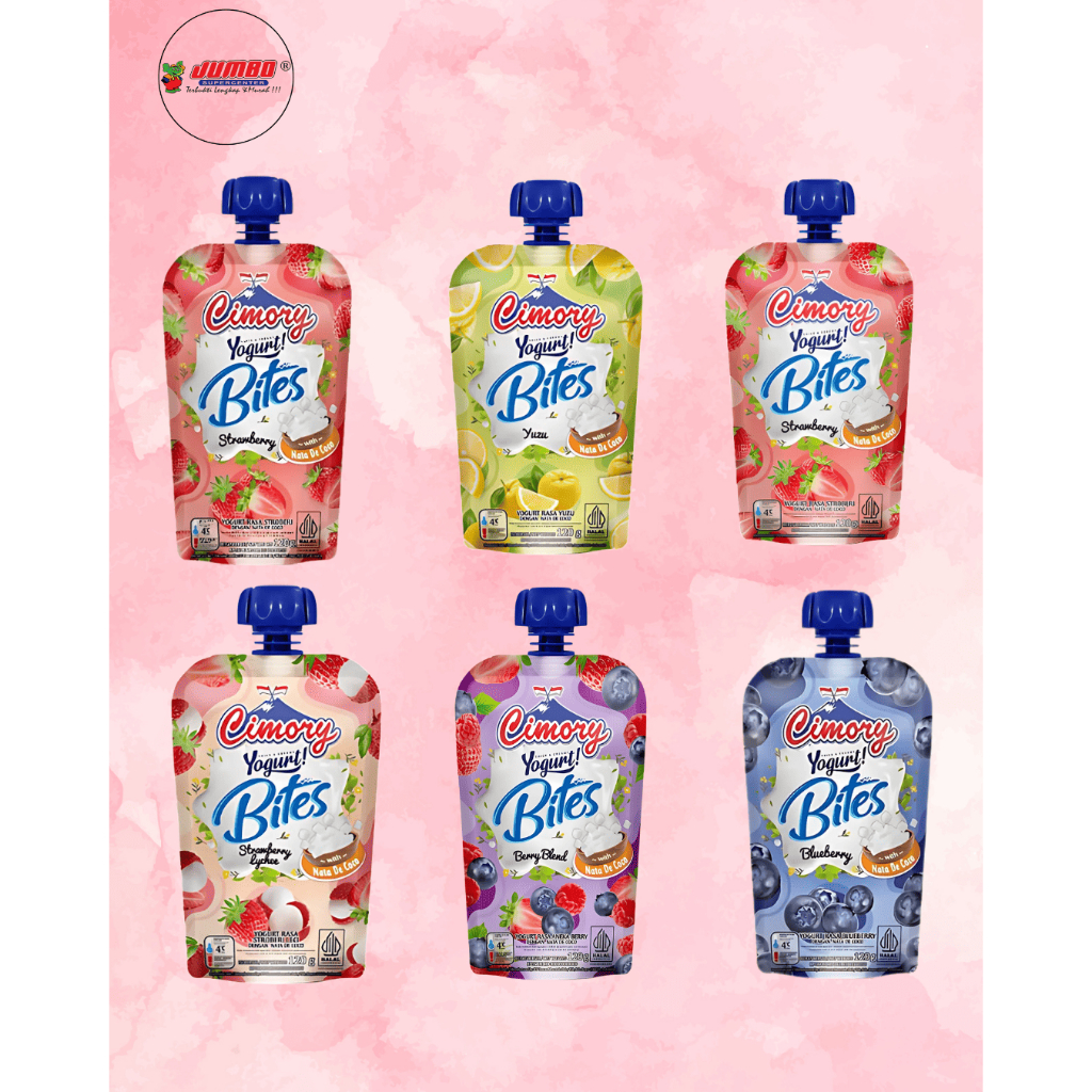 

Cimory SQ Bites 120gr All Varian Yogurt