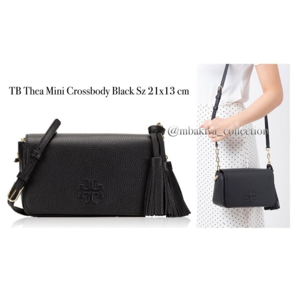 TB Thea Mini Crossbody Black