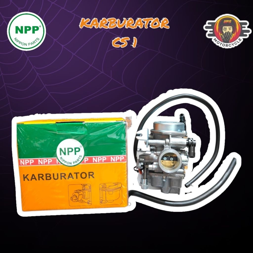 Karbu Karburator Carbu Carburetor Carburator NPP Motor Honda Cs 1 Cs1 Sonic 125 KWC