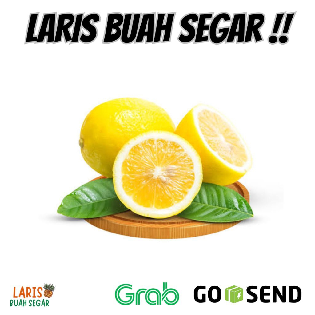 

BUAH JERUK LEMON IMPORT 1 KG
