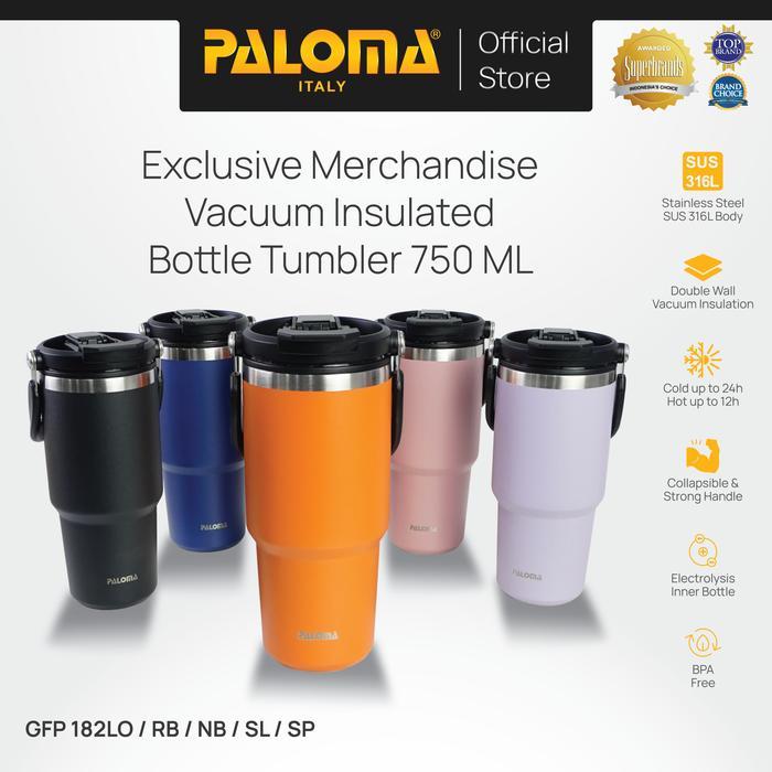 PALOMA Exclusive Merchandise Vacuum Insulated Bottle Tumbler 750ml Botol Minum Hot Cold Panas Dingin
