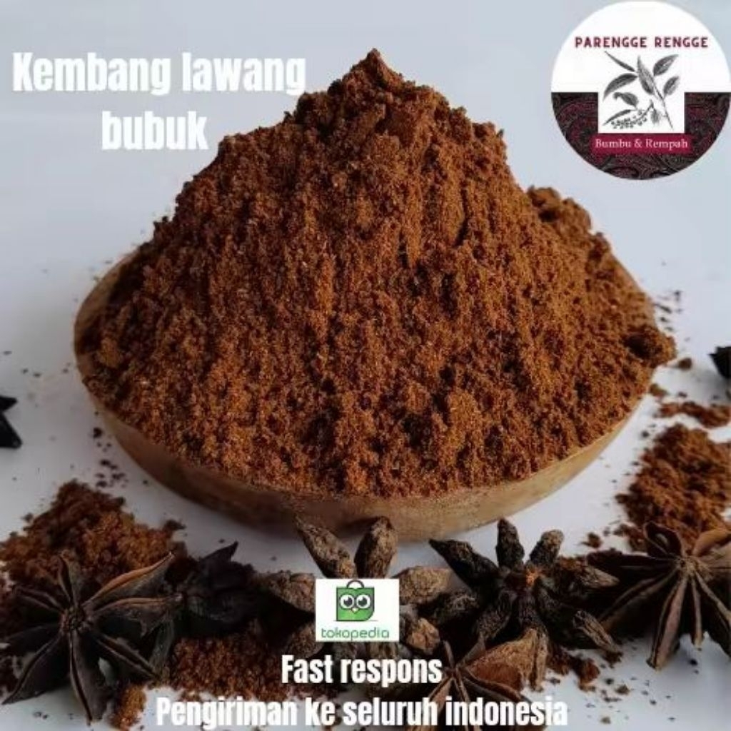 

Kembang Lawang Bubuk / Star Anise Powder / Bunga Lawang Bubuk