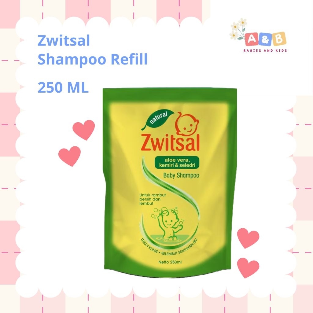Zwitsal Shampoo Refill 250 ml - Sampo Bayi