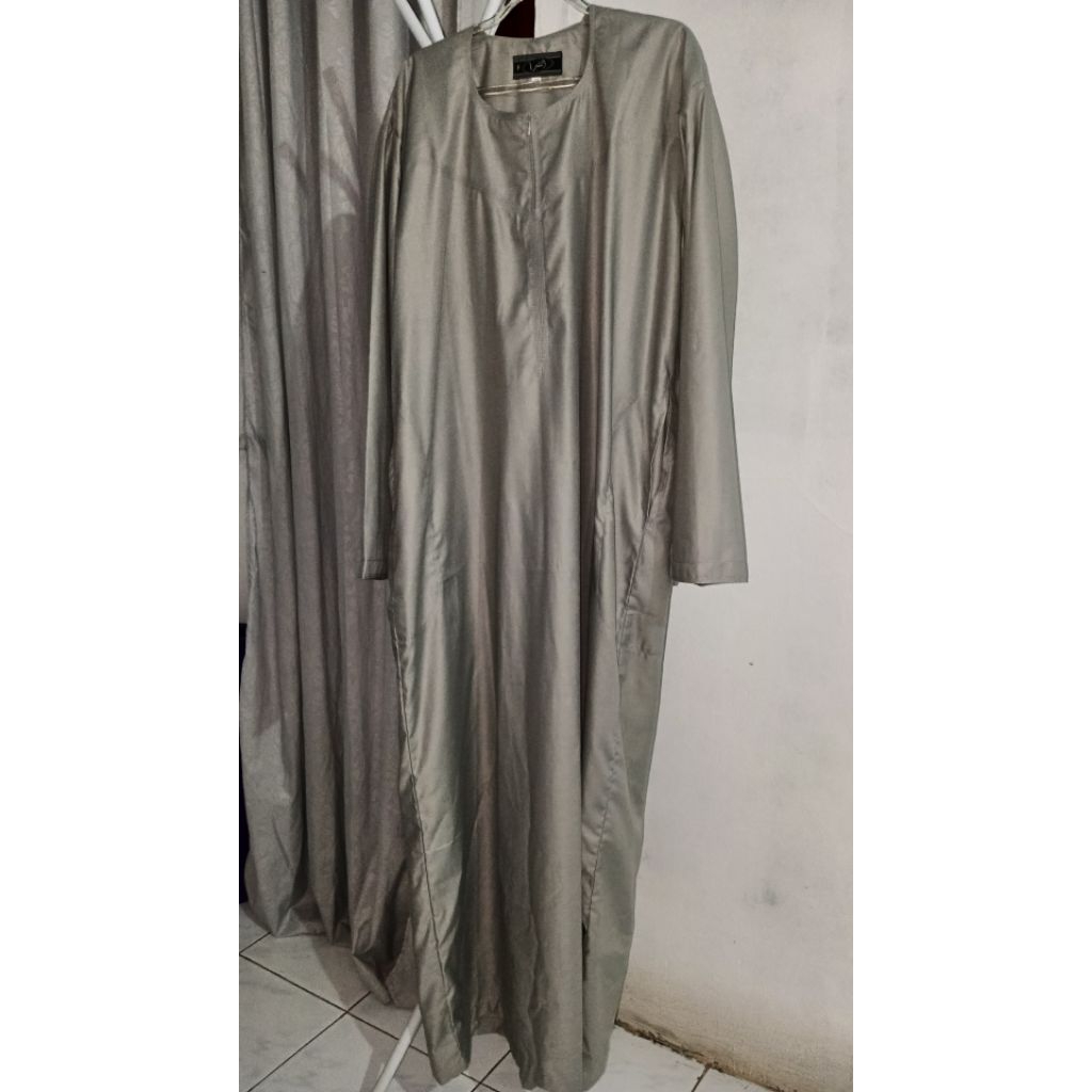 Gamis Pria Abu Abu