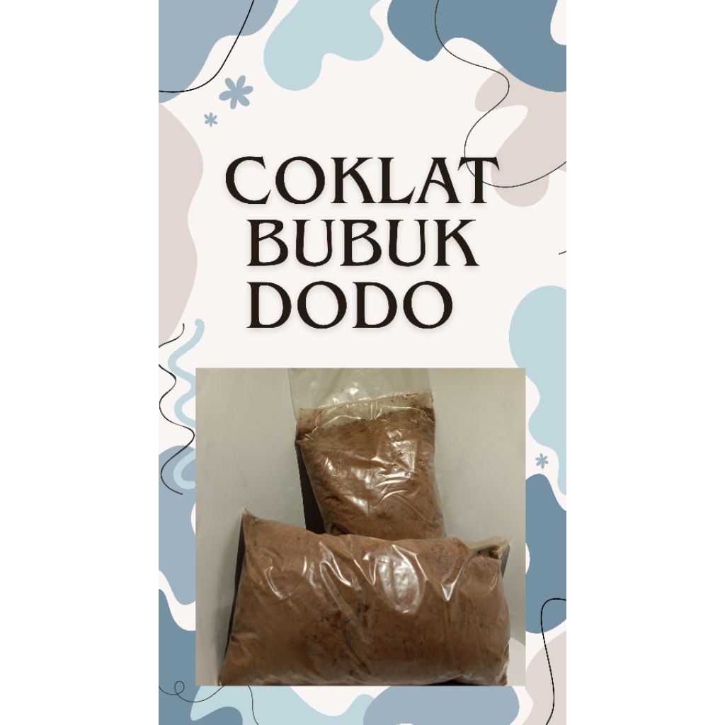 coklat bubuk Dodo
