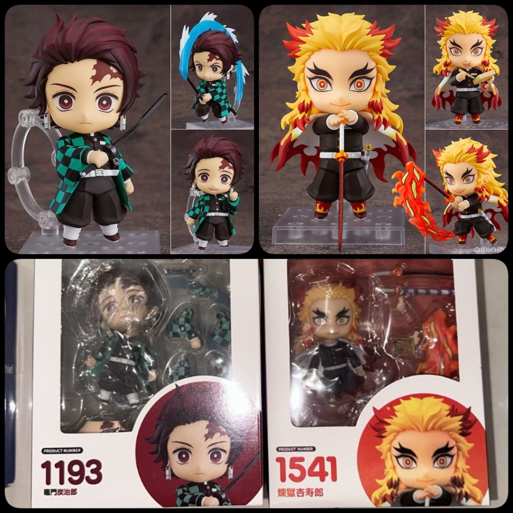 Nendoroid Demon Slayer Nendoroid Kimetsu No Yaiba Nendoroid Rengoku Nendoroid Tanjiro NEW GIFT