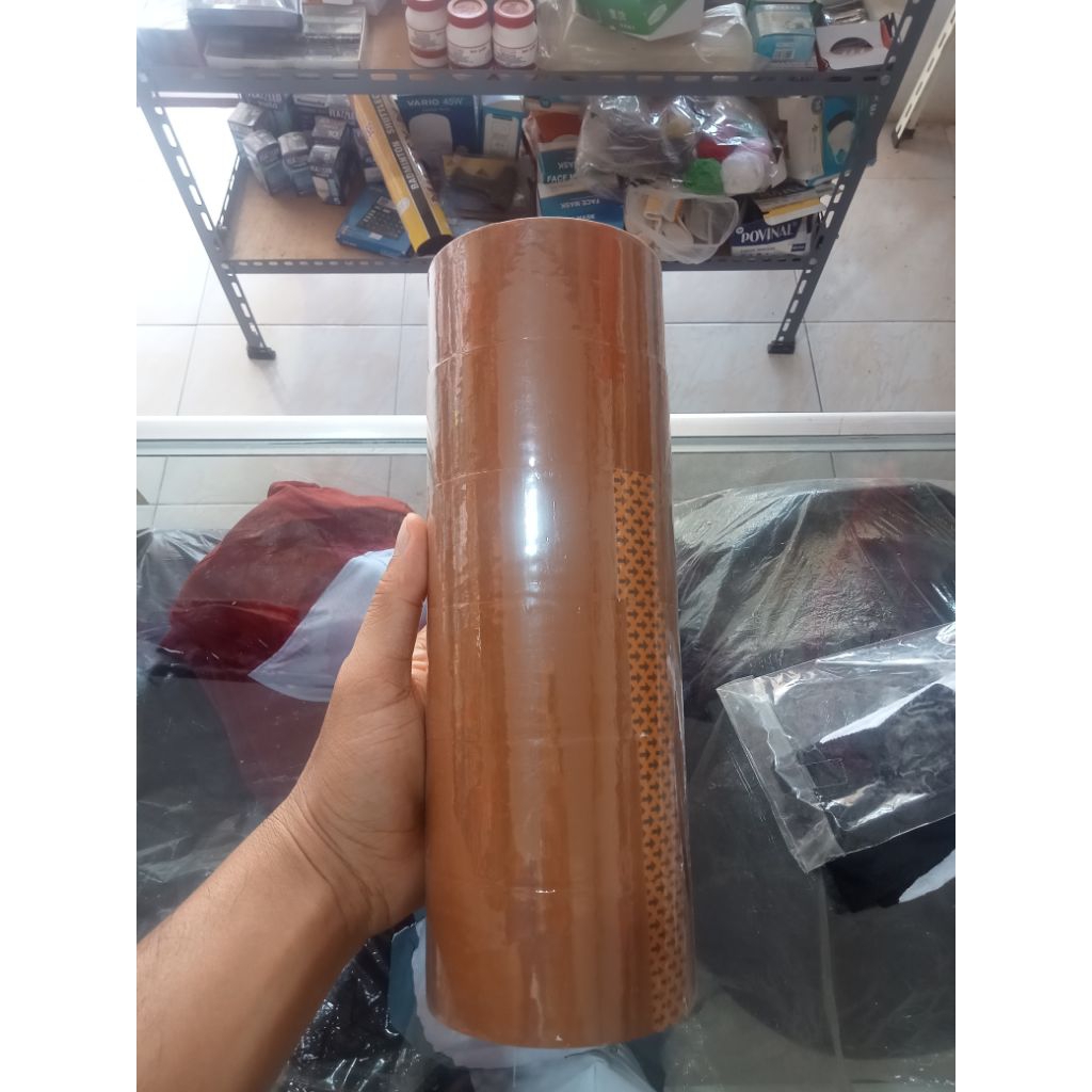 

Lakban Coklat 45 mm Lakban Besar