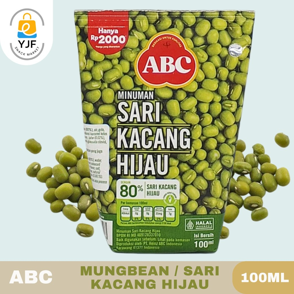 

ABC Sari Kacang Hijau 100ml / Minuman kacang Hijau / Mung Bean Drink