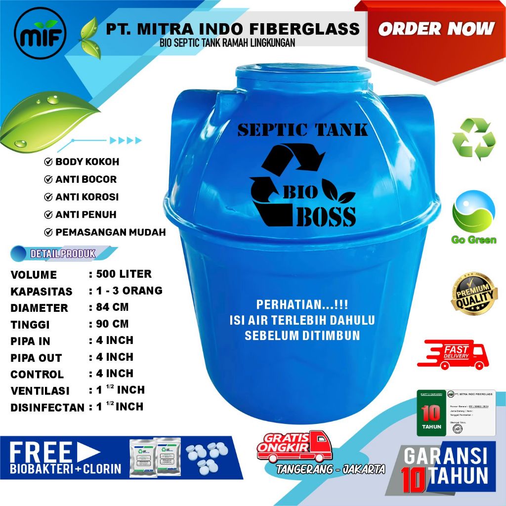 Septic Tank BIOMIF 500 Liter