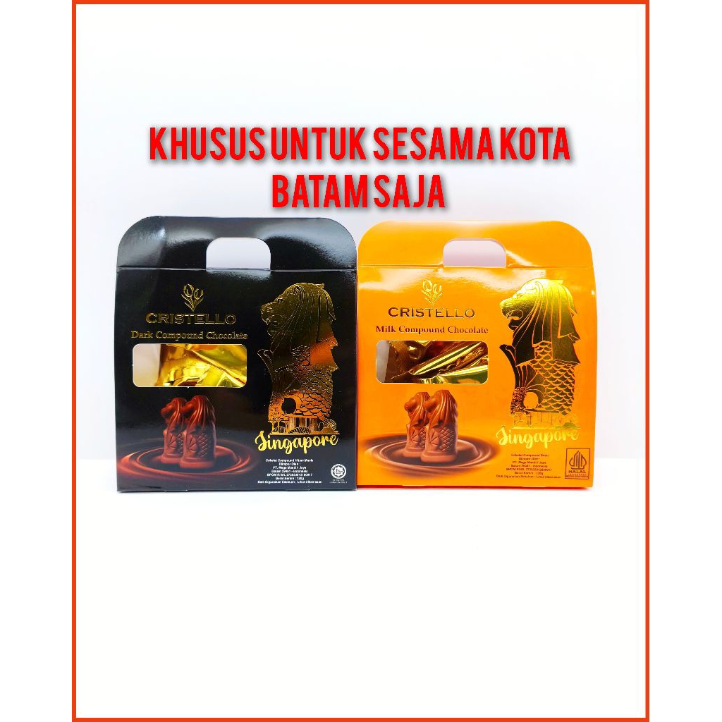 

Cristello Merlion Milk Chocolate 120 gram