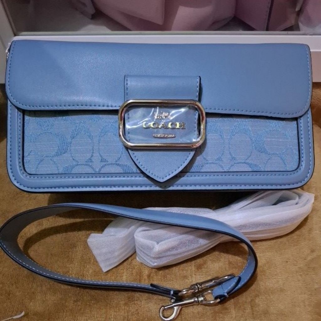 COC Morgan Denim Kulit Asli