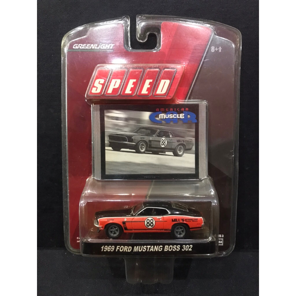 Greenlight 1969 Ford Mustang Boss 302