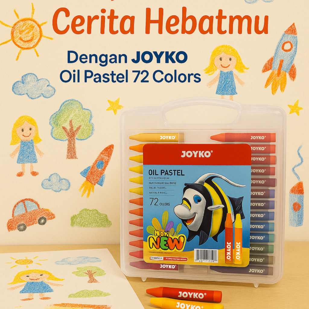 

Crayon Joyko Original Oil Pastel Murah Isi 12 24 36 72 Warna