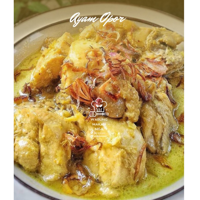 

Ayam Opor 1 porsi isi 5 /masakan rumahan praktis sehat siap makan