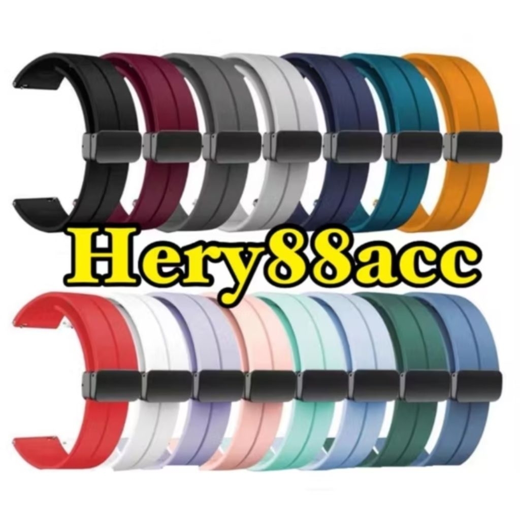 Strap Silicone Tali ✅Magnetic Buckle Smartwatch Aukey SW-1P / Aukey SW-1S