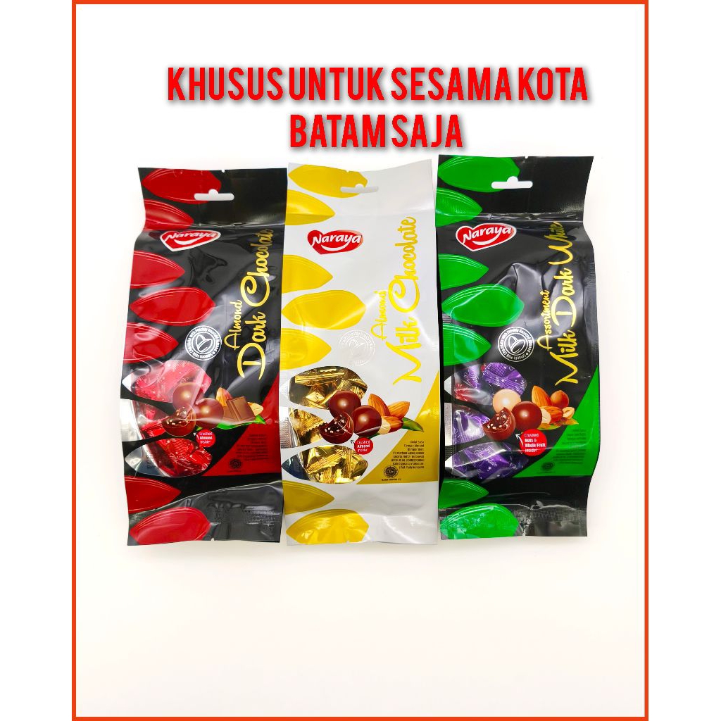 

Naraya Almond Milk Chocolate 200 gram.