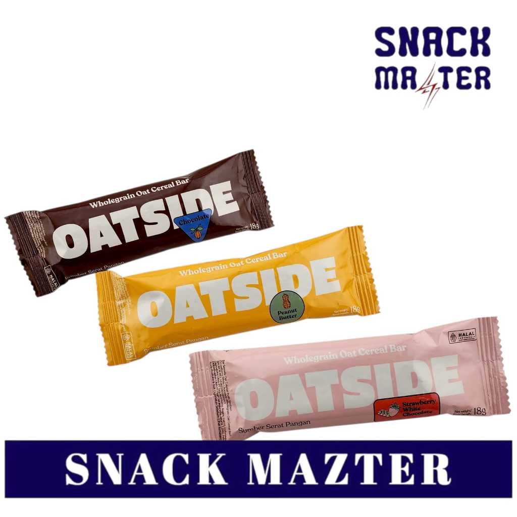 

Oatside Wholegrain Oat Cereal Bar - Netto 18gr