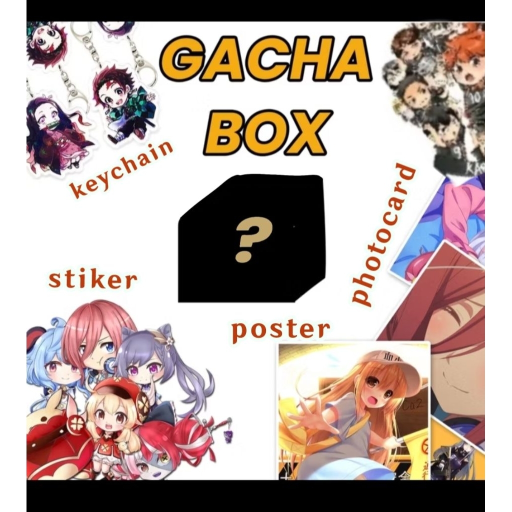 Gacha Anime//Mystery Box Anime