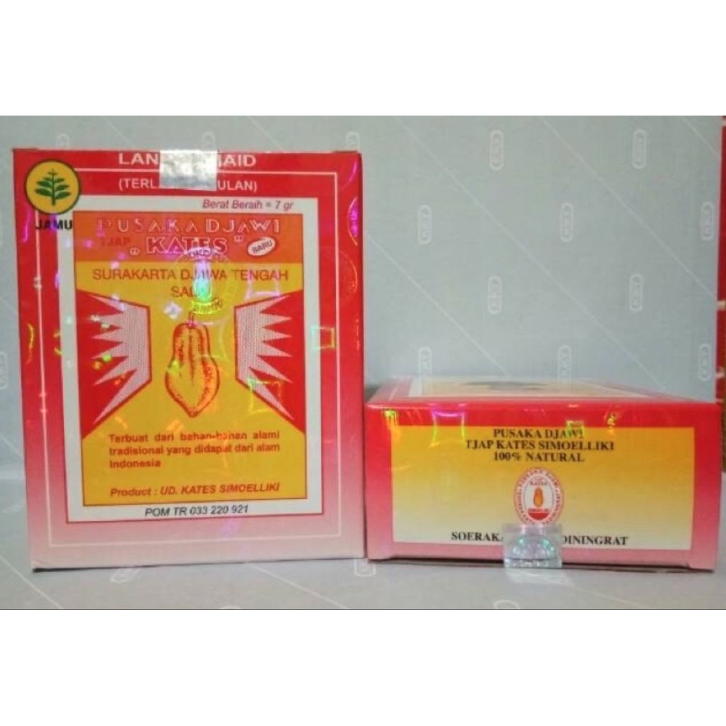 

jamu lancar haid kates pusaka original#isi 10 sachet