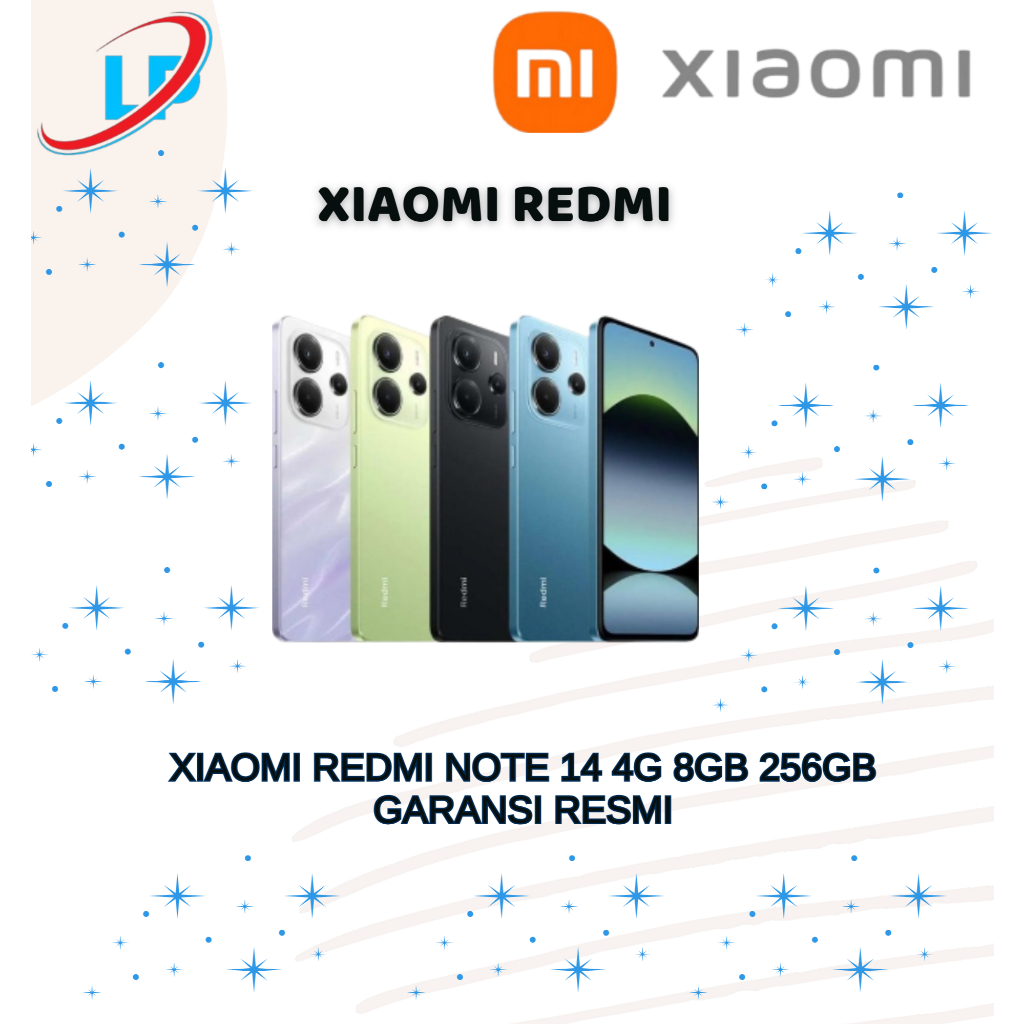 XIAOMI REDMI NOTE 14 4G 8GB 128GB|256GB