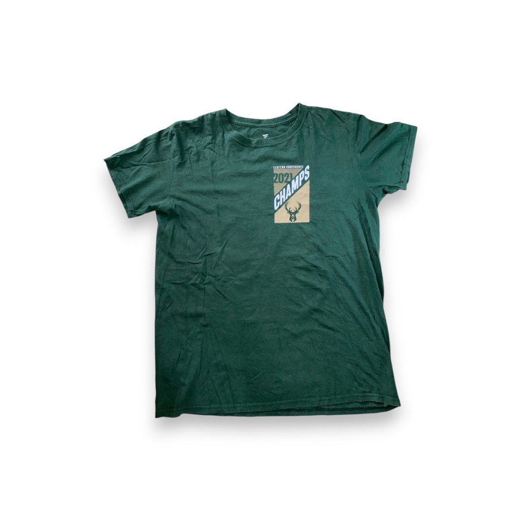 kaos NBA bucks fanatics champ 2021