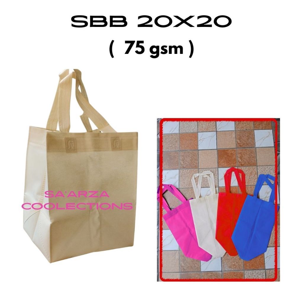 

spundbond box ukuran 23x20x27 isi 12pcs wadah nasi kotak,tas box,tas goodiebag,tas ramah lingkungan
