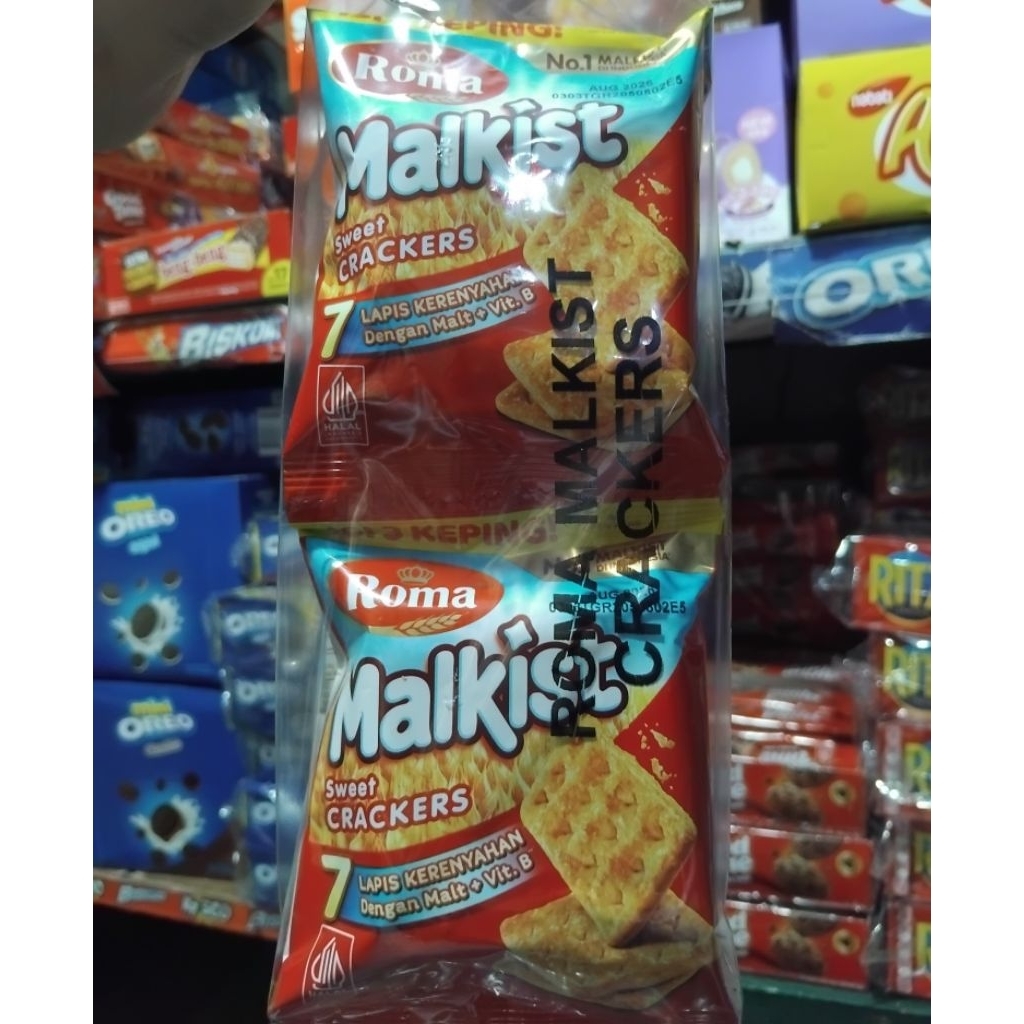 

Roma Malkist Sweet Crackers Renceng (isi 10)