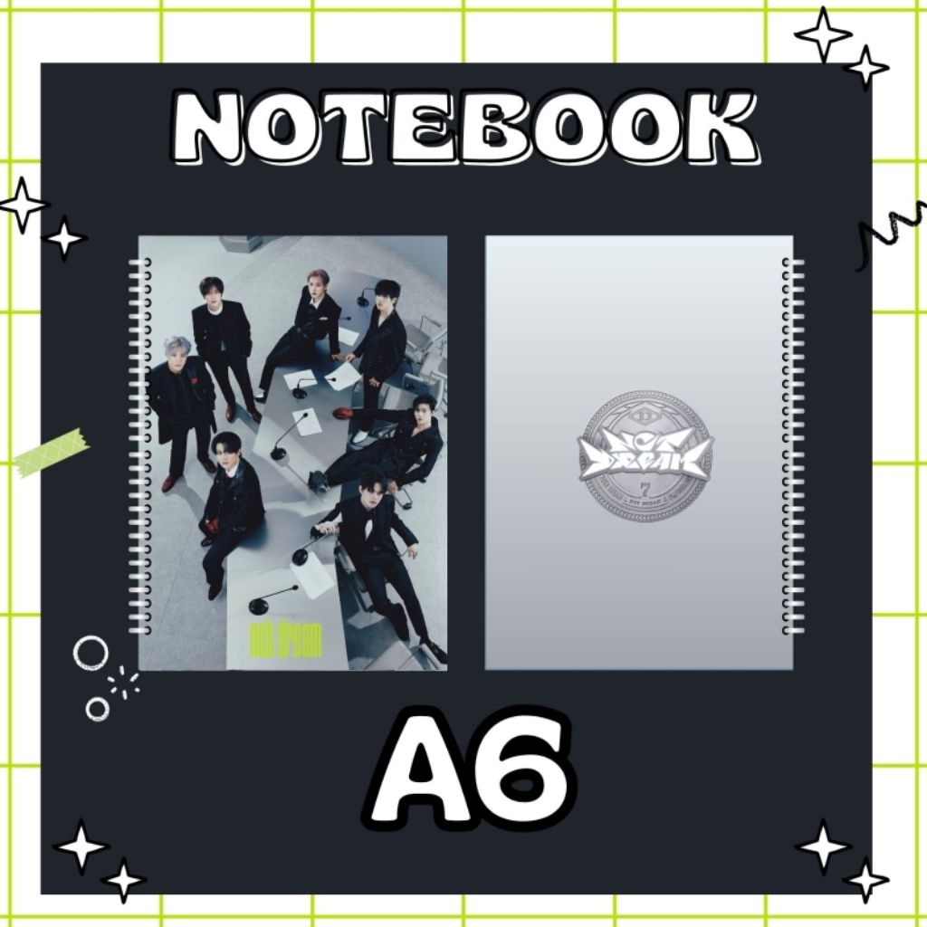 

Notebook A6 Buku Catatan NCT Dream
