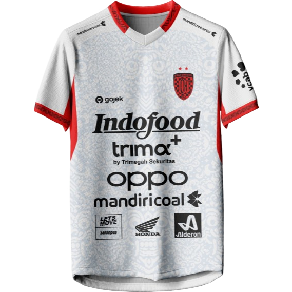 JERSEY BALI UNITED AWAY 2025 2026 PRINTING FREE NICKNAME