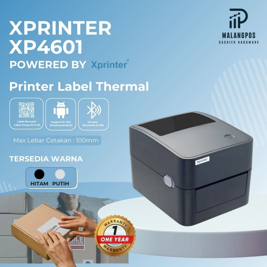 printer P4601 Printer Bluetooth Rei Thermal P 4601 UB Wifi Printer Label A6 100150