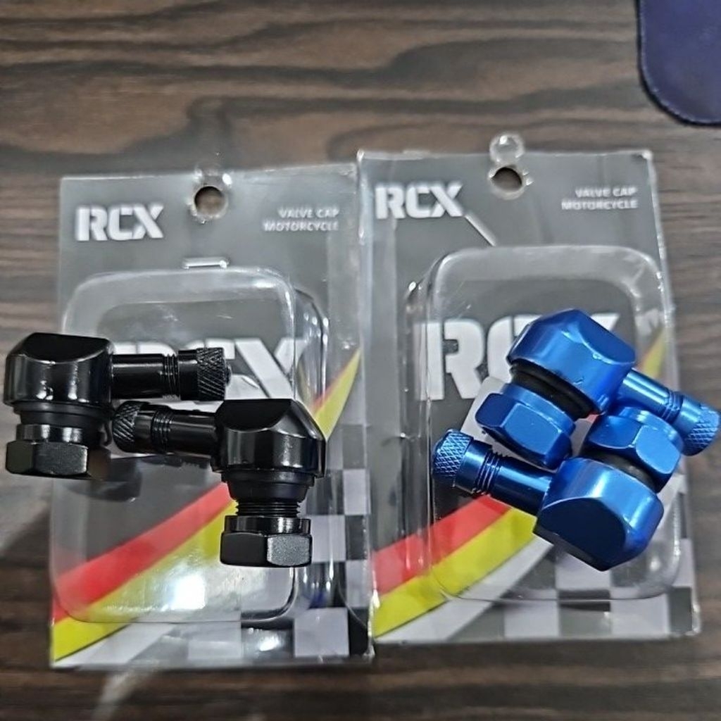 RCX CNC Tire Valve Cap / Pentil Ban Tubeless