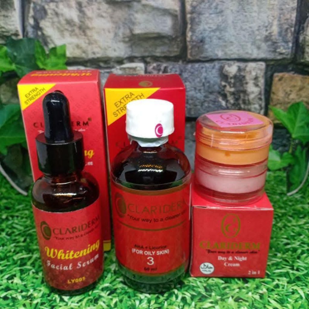 PAKET CLARIDERM KRIM SUSUN
