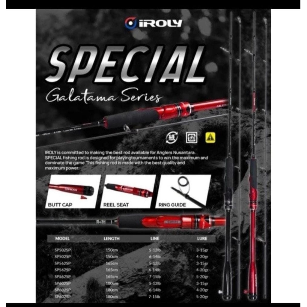 JORAN PANCING IROLY SPECIAL 150 6-14LB