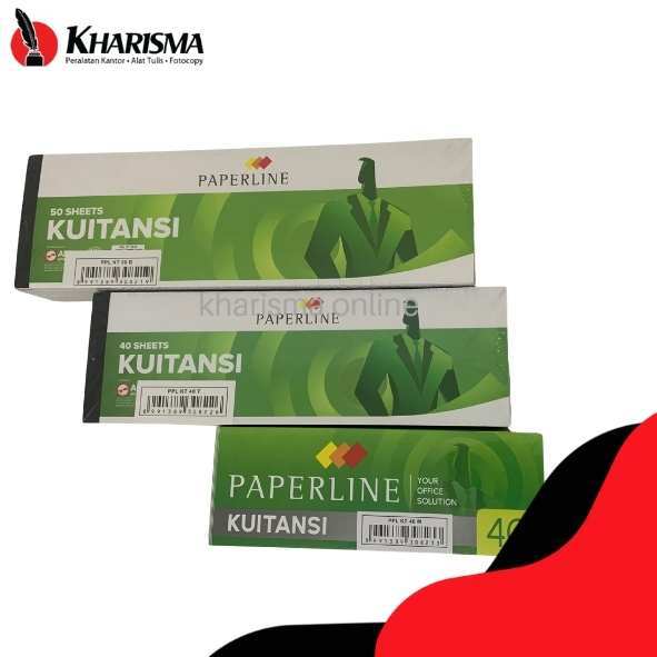 

Kwitansi PAPERLINE KT40M KT40T KT50B | Kwitansi Terlaris