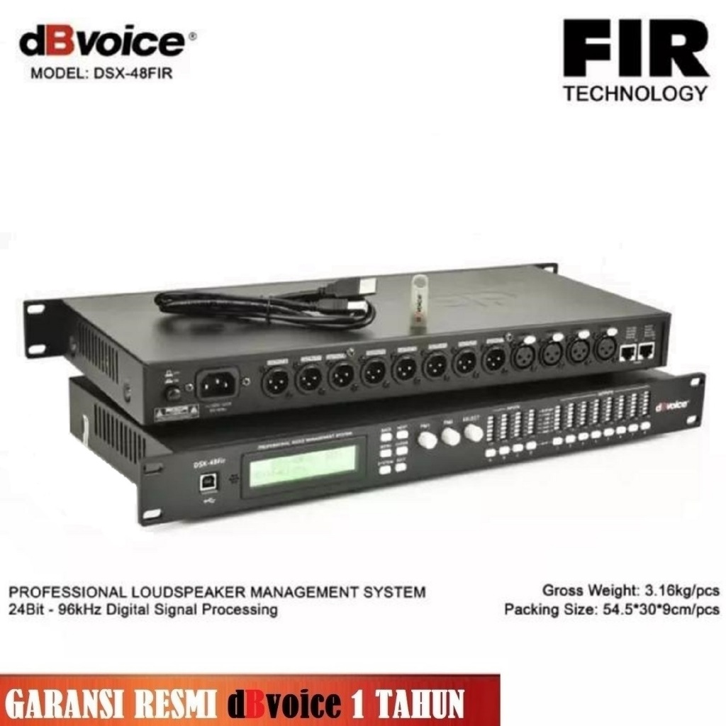 Management dB Voice DSX 48 FIR Original DLMS dBvoice DSX48 FIR Speaker